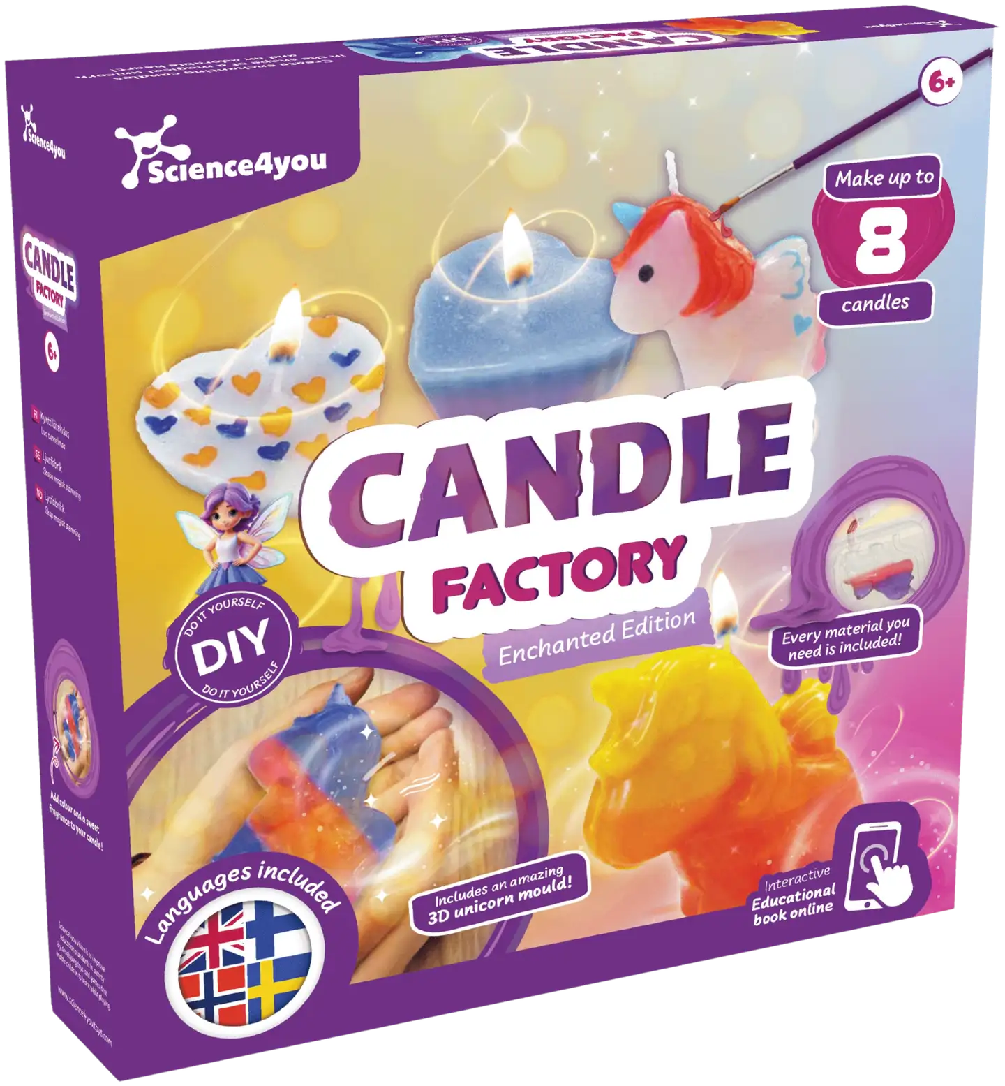 Science4You Candle Factory -Kynttiläsetti - 1