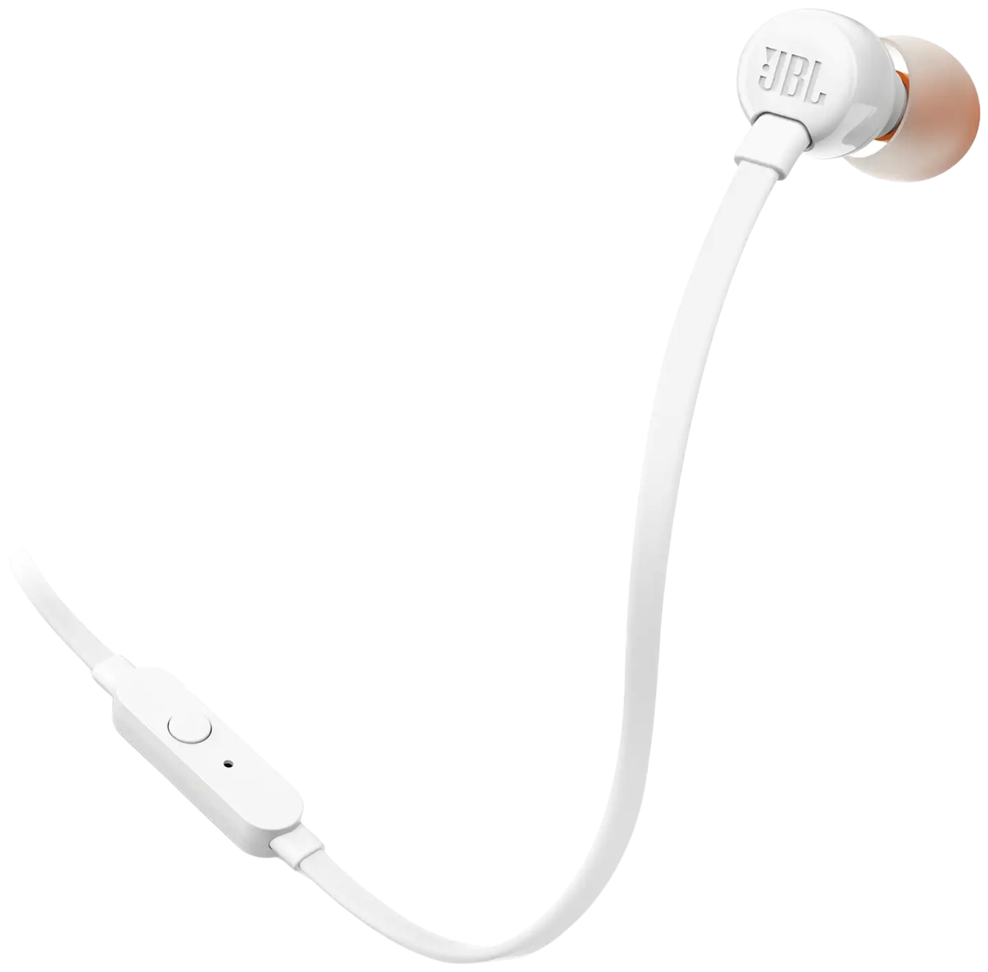 JBL langalliset nappikuulokkeet Tune 110 valkoinen - 1