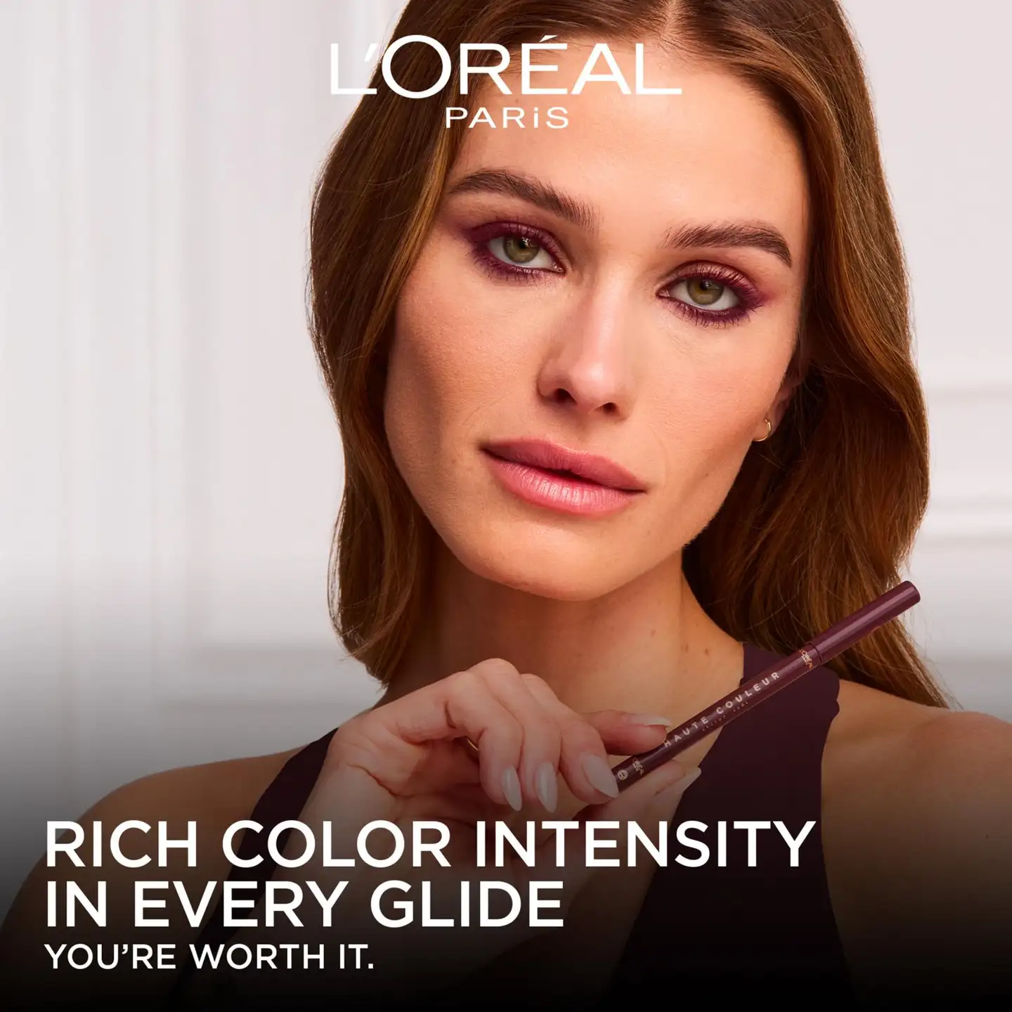 L'Oréal Paris Haute Couleur Silmänrajauskynä 130 Bleu Suede 1,2 g - Bordeaux Cashmere - 5