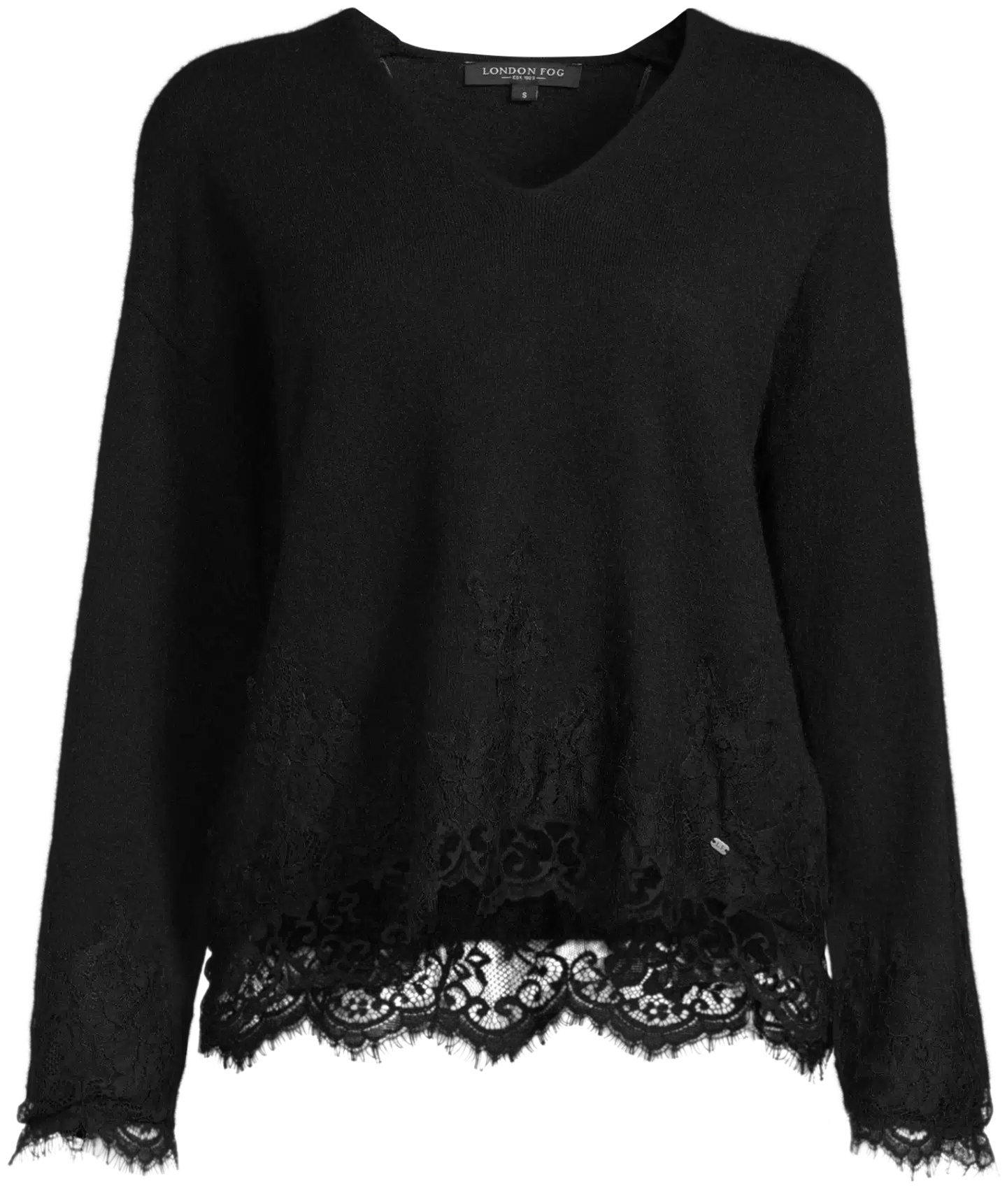 London Fog naisten juhlaneule 213L264030 - black - 2