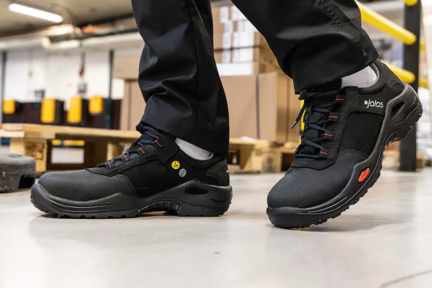 Turvajalkine - Matala JALAS® 2615 E-SPORT - MUSTA - 9
