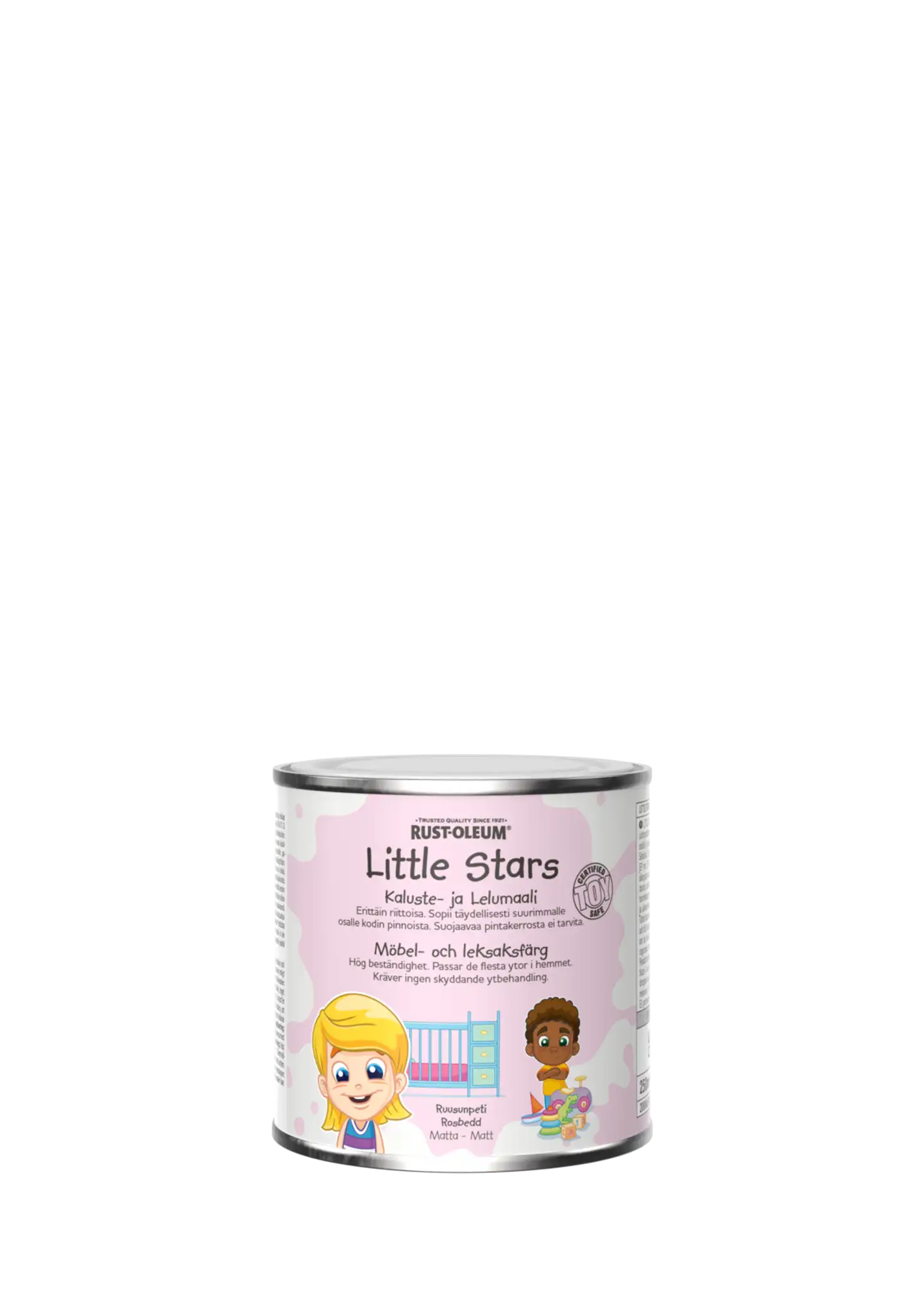 Rust-Oleum Little Stars Kaluste- ja Lelumaali 250ml Ruusunpeti - 1