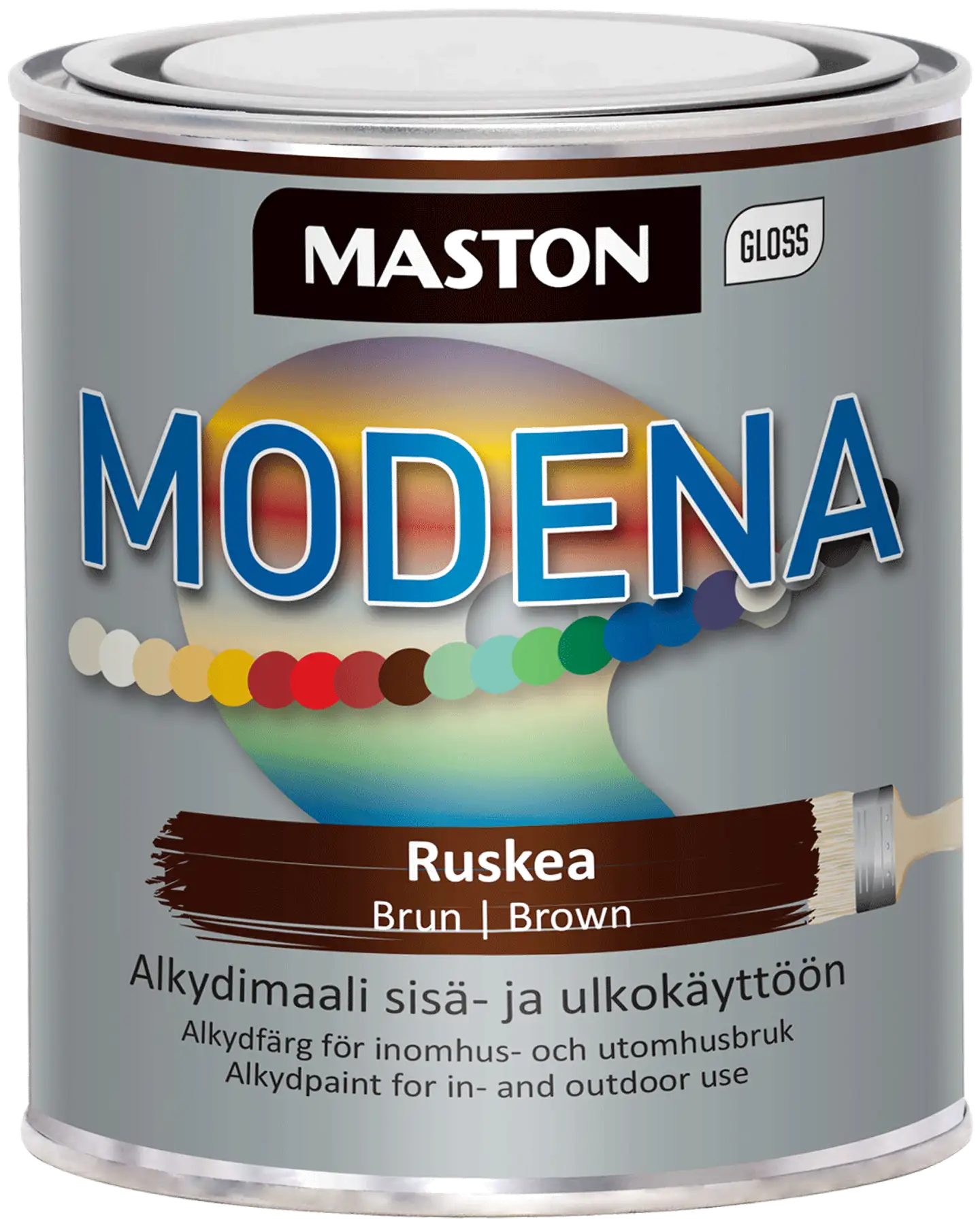 Maston maali Modena ruskea 1 l - 1