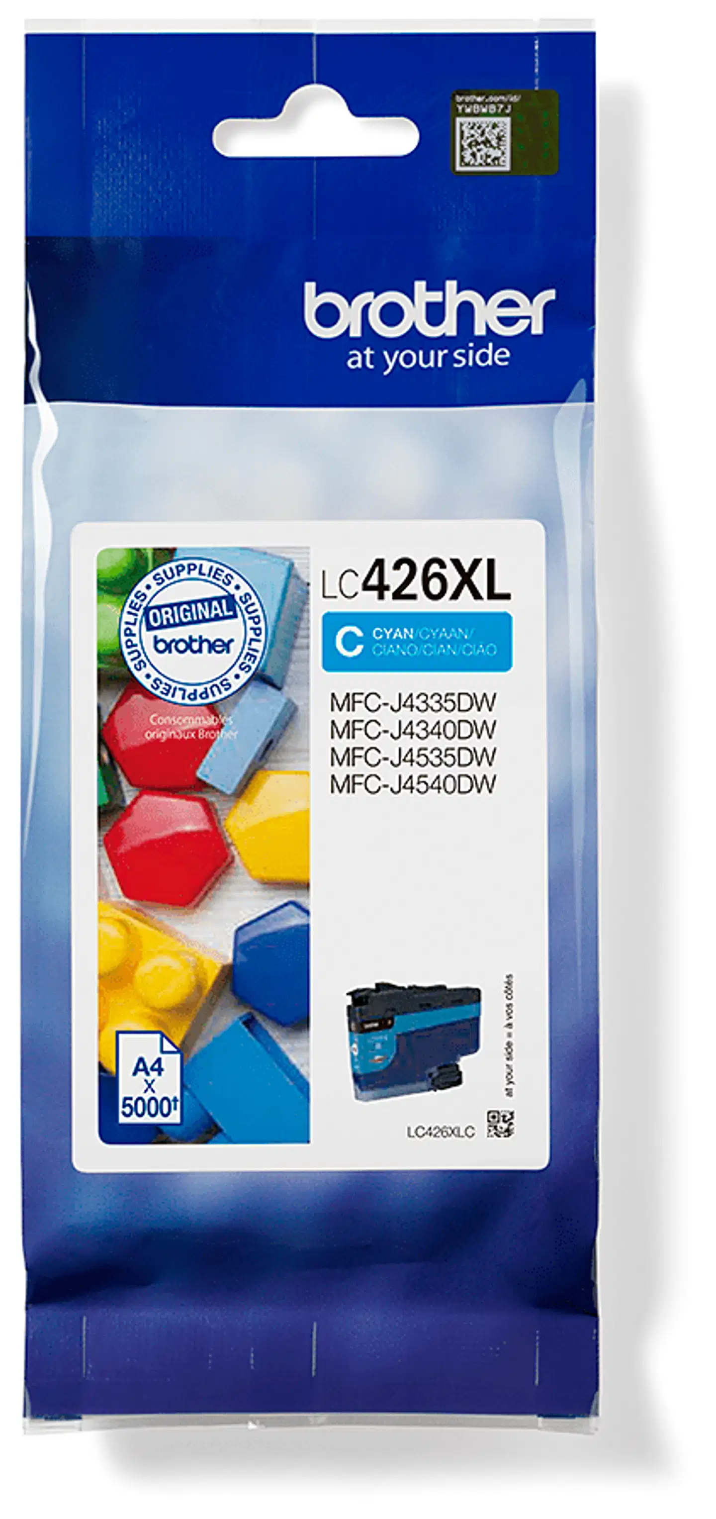 Brother mustepatruuna LC426XLC sininen - 1