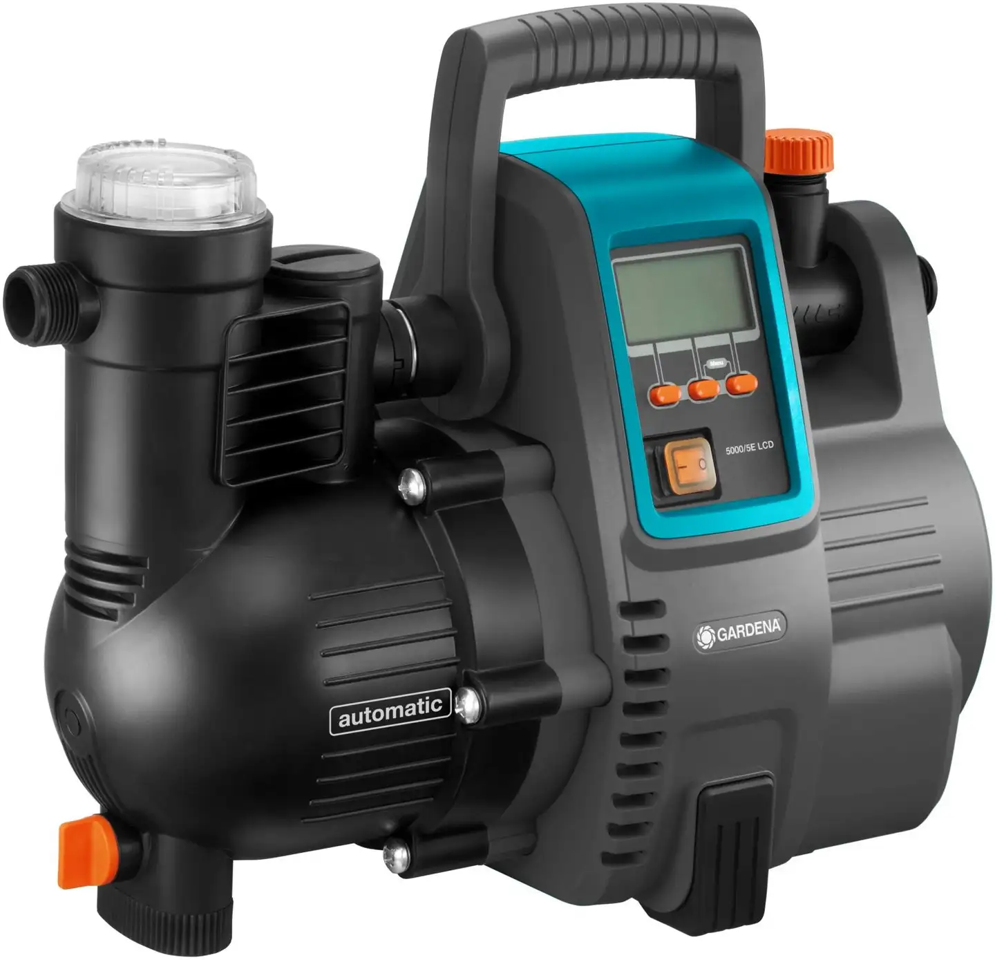 Puutarhapumppu comfort 5000/5e LCD auto
1300 w, 5000 l/h, 5 bar - 1