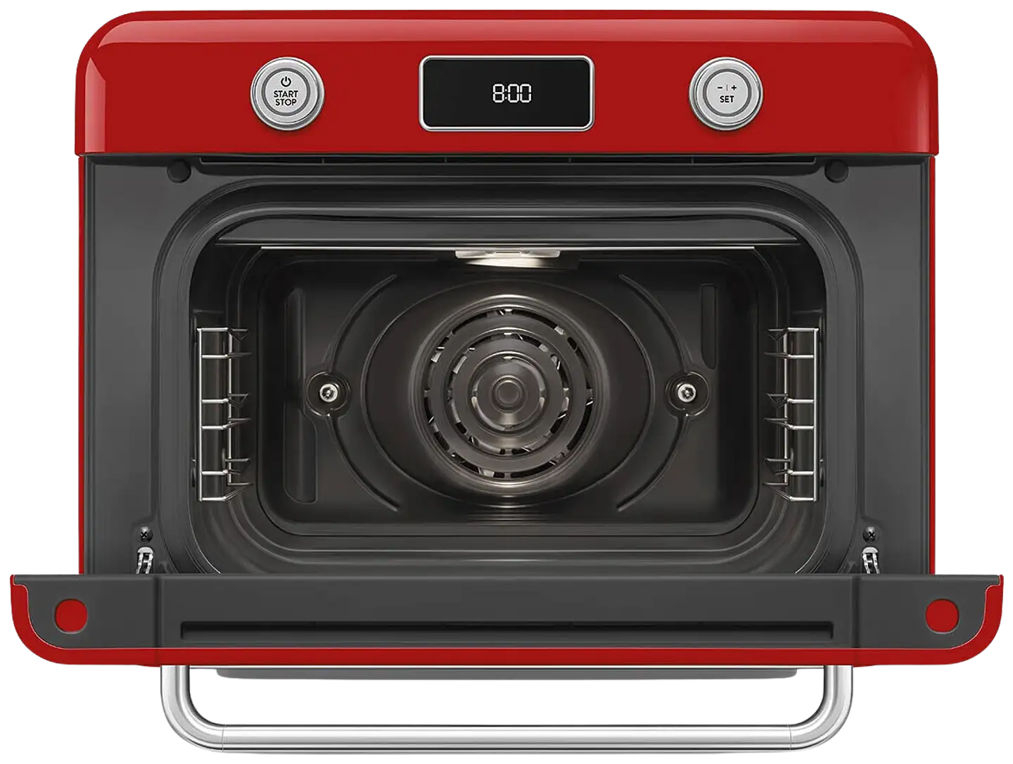 Smeg yhdistelmäuuni punainen COF01RDEU - 3