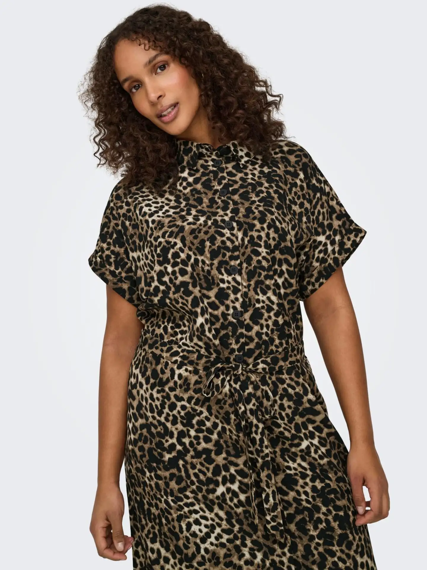 ONLY CARMAKOMA naisten paitamekko Cardiega - BLACK - 6