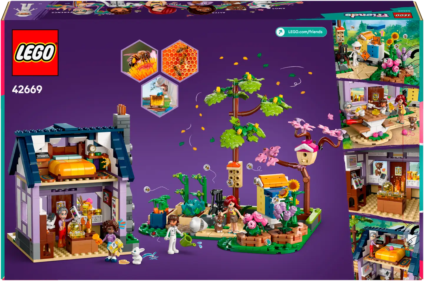 LEGO® Friends 42669 Mehiläishoitajien talo ja kukkiva puutarha - 3