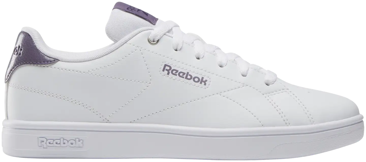 Reebok Court Clean tennari - WHITE/WHITE/PURPLE - 2