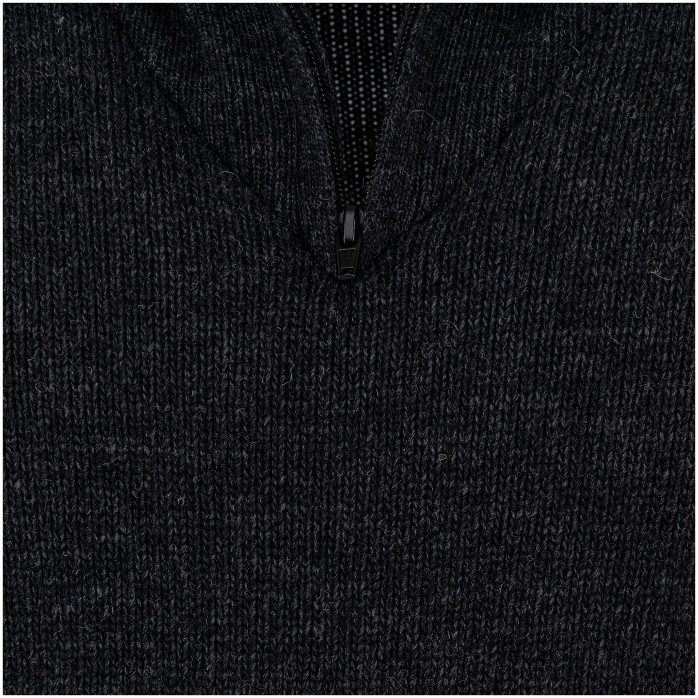 Brenda miesten half-zip-neule 9754 - T.harmaa - 2