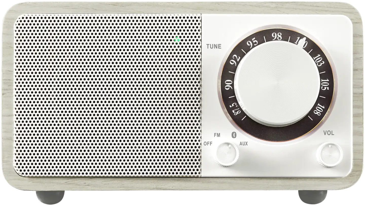 Sangean WR-7 Plus Bluetooth pöytäradio, vaalea tammi - 3