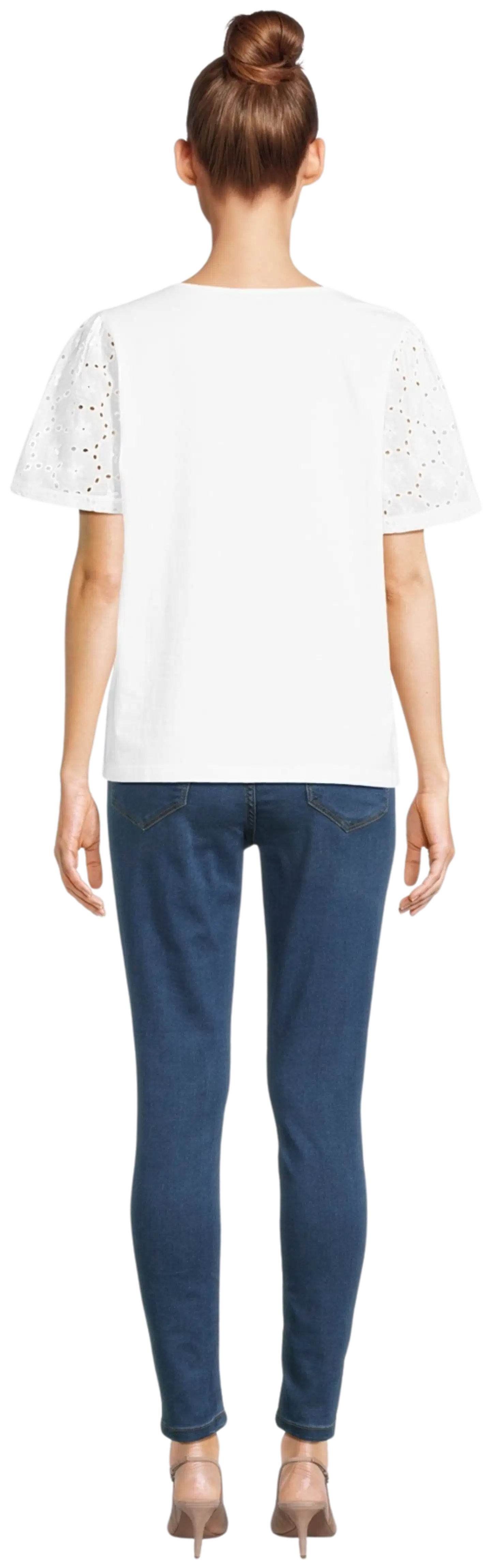 House naisten pusero 213H261719 - Bright white - 3