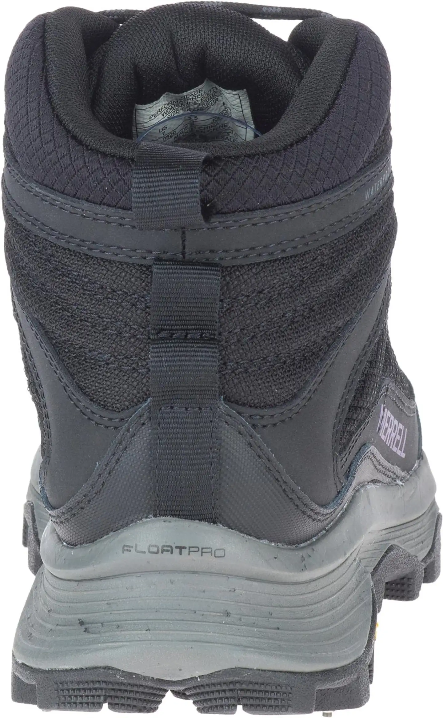 Merrell naisten nastajalkineet Moab Speed Thermo Mid WP Spike - BLACK - 2