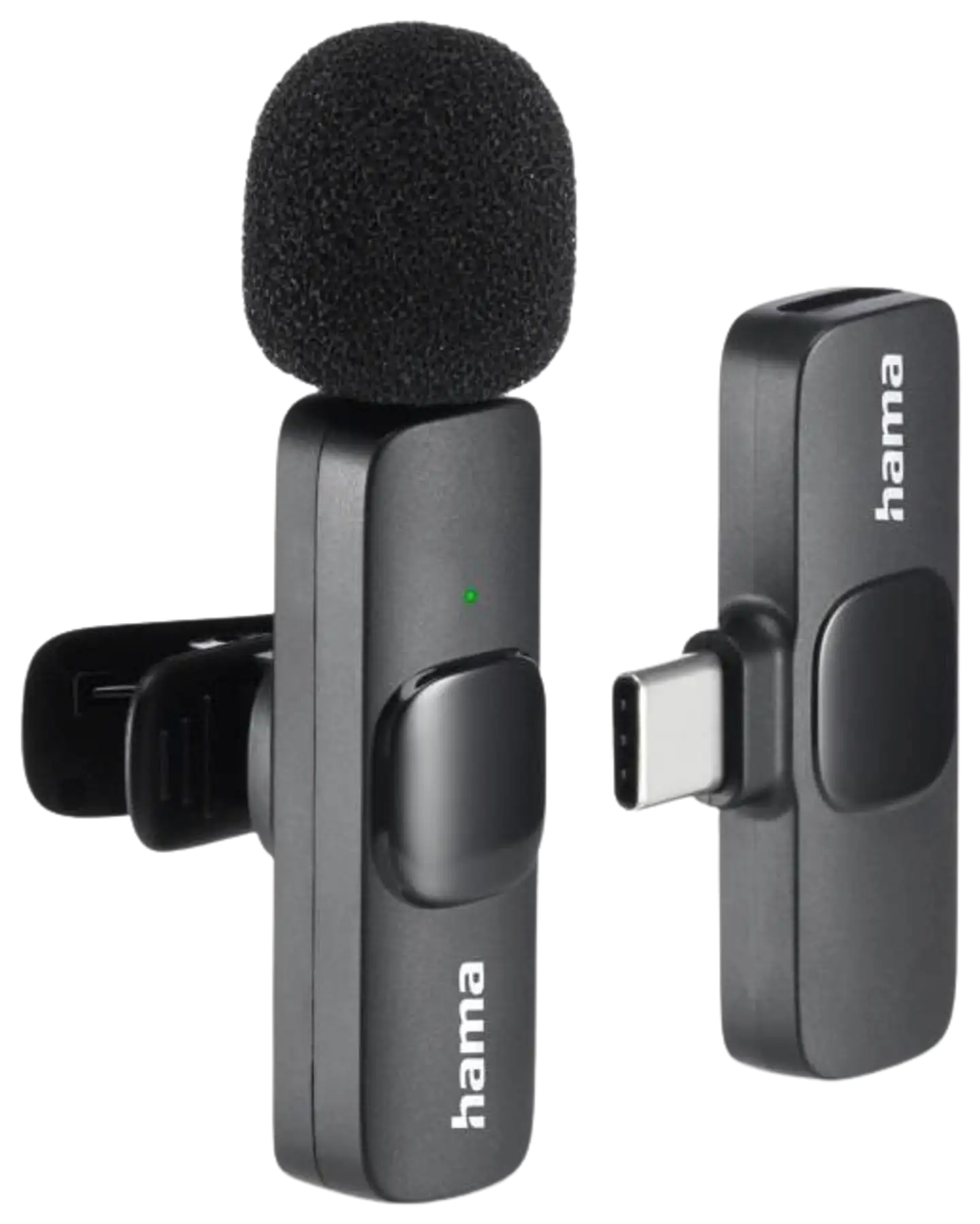 Hama langaton mikrofoni Smart Wireless Lavalier USB-C - 2