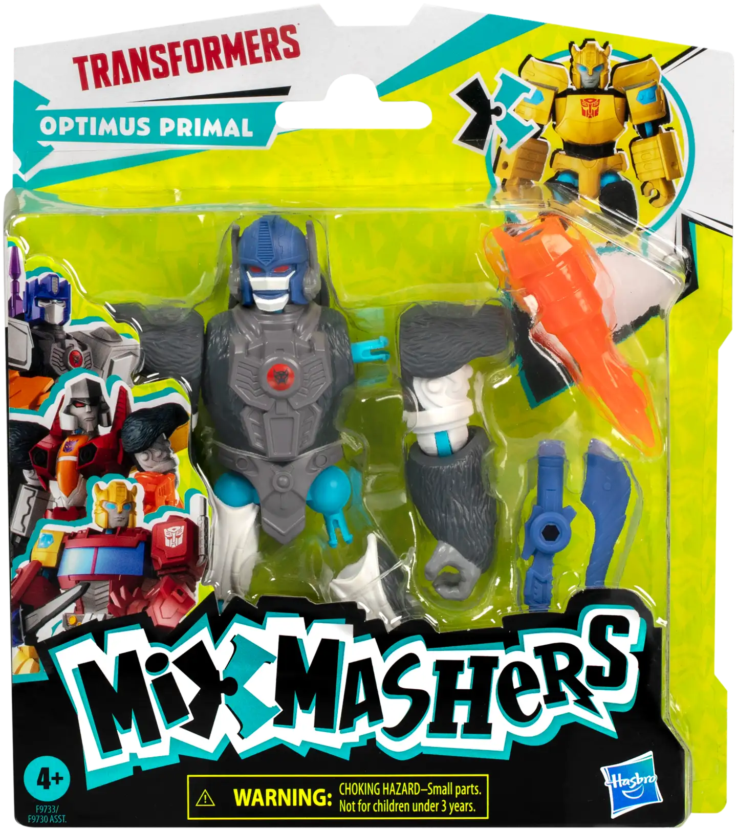 Transformers Mixmashers hahmo 12.7cm, erilaisia - 4