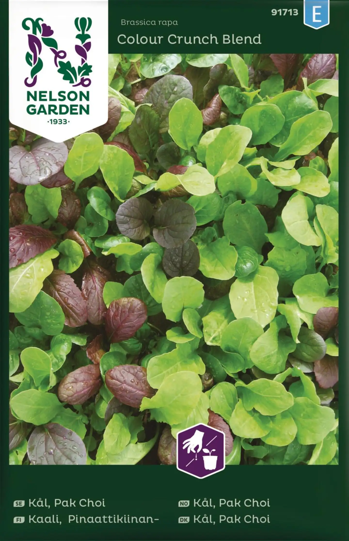 Nelson Garden Kaali, Pinaattikiinan-, mix