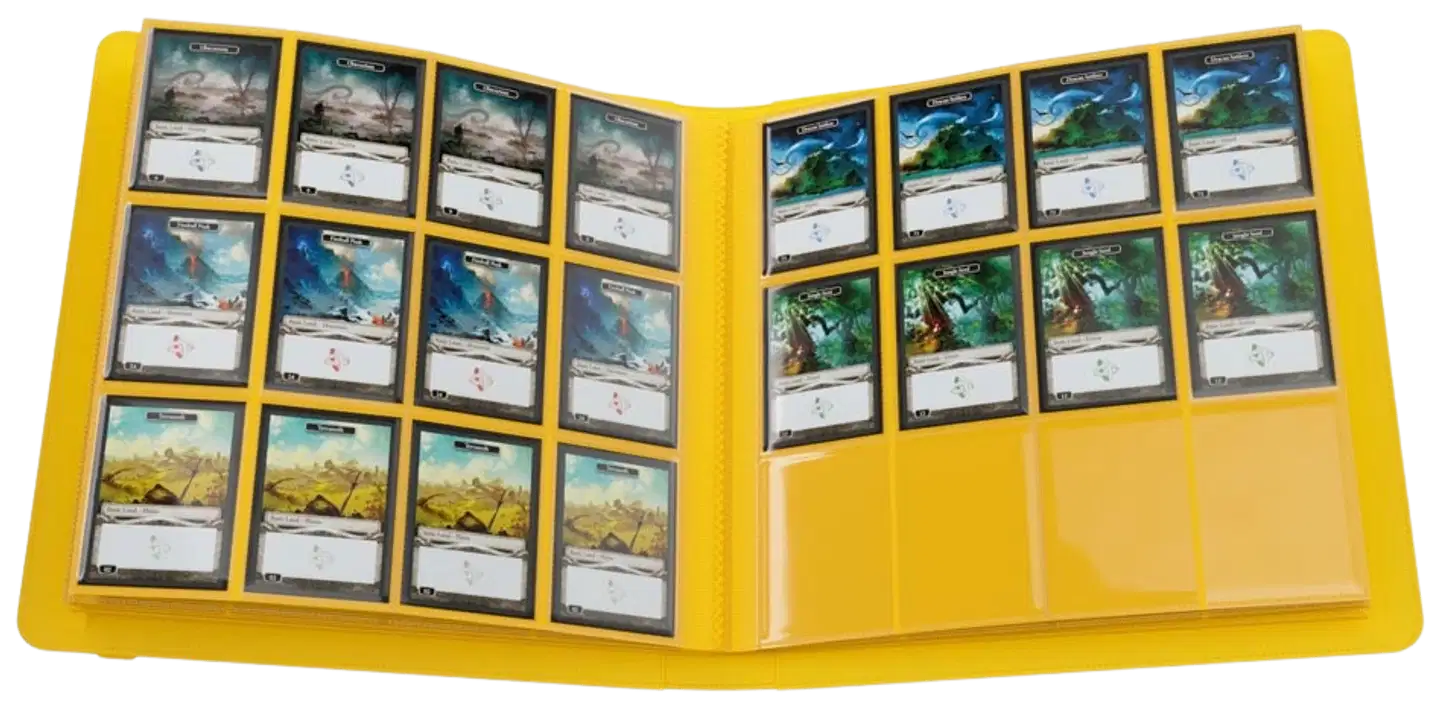 Gamegenic Prime 24-taskuinen korttikansio, keltainen - 3