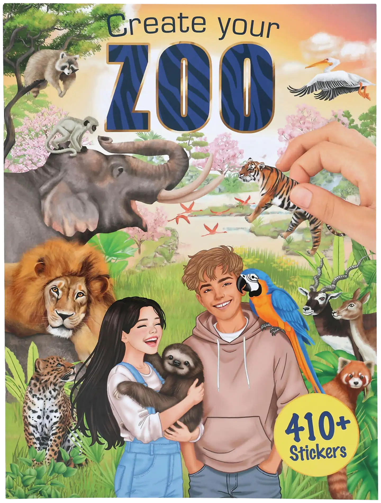 Action & Fun Create your Zoo tarrakirja - 1