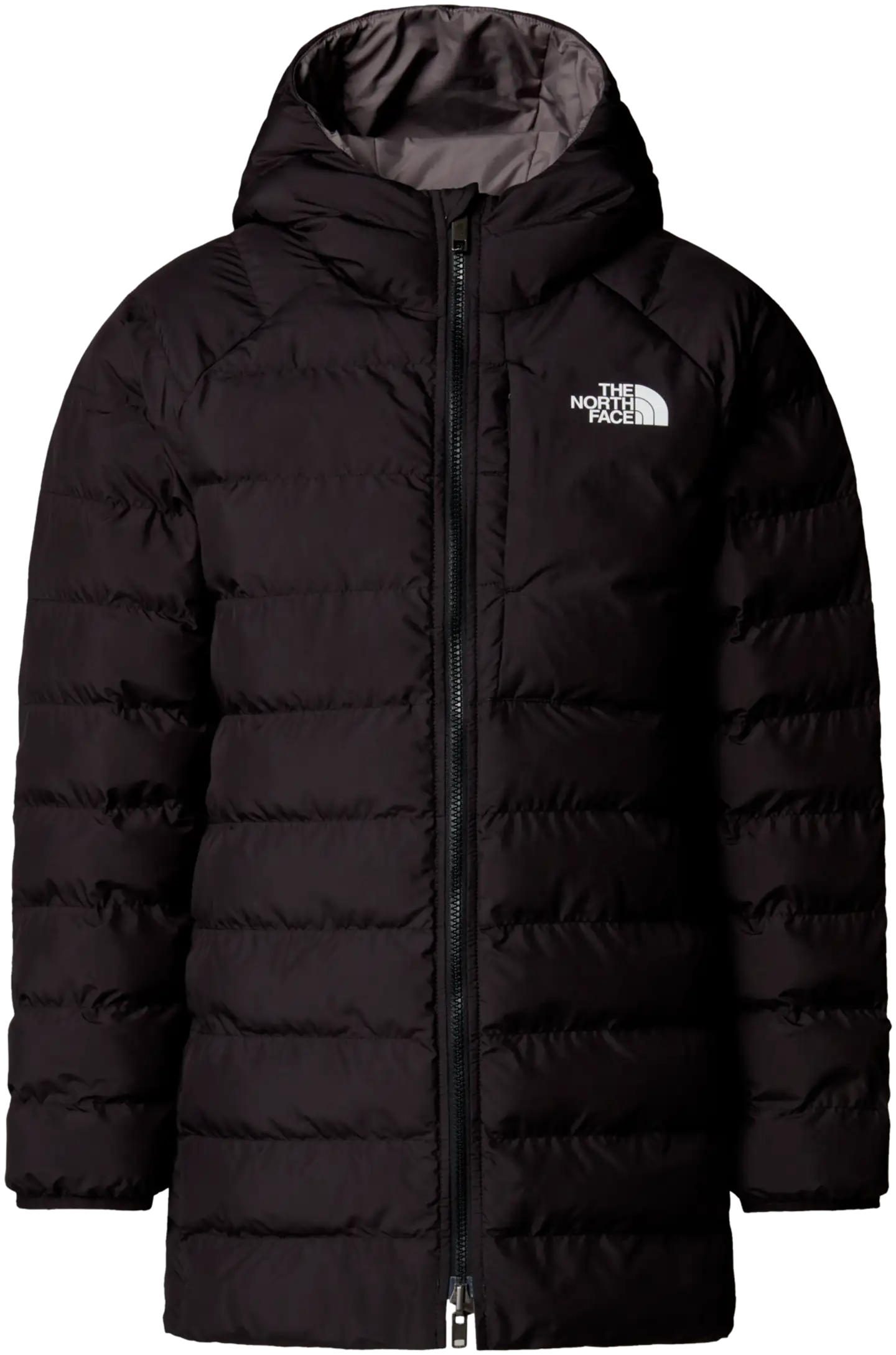 The North Face Nuorten käännettävä  talvitakki G REV. PERRITO PARKA - TNF Black - 1