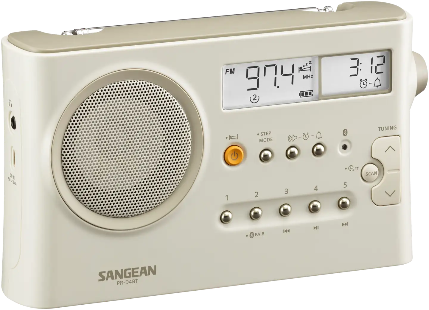 Sangean radio PR-D4BT beige - 1