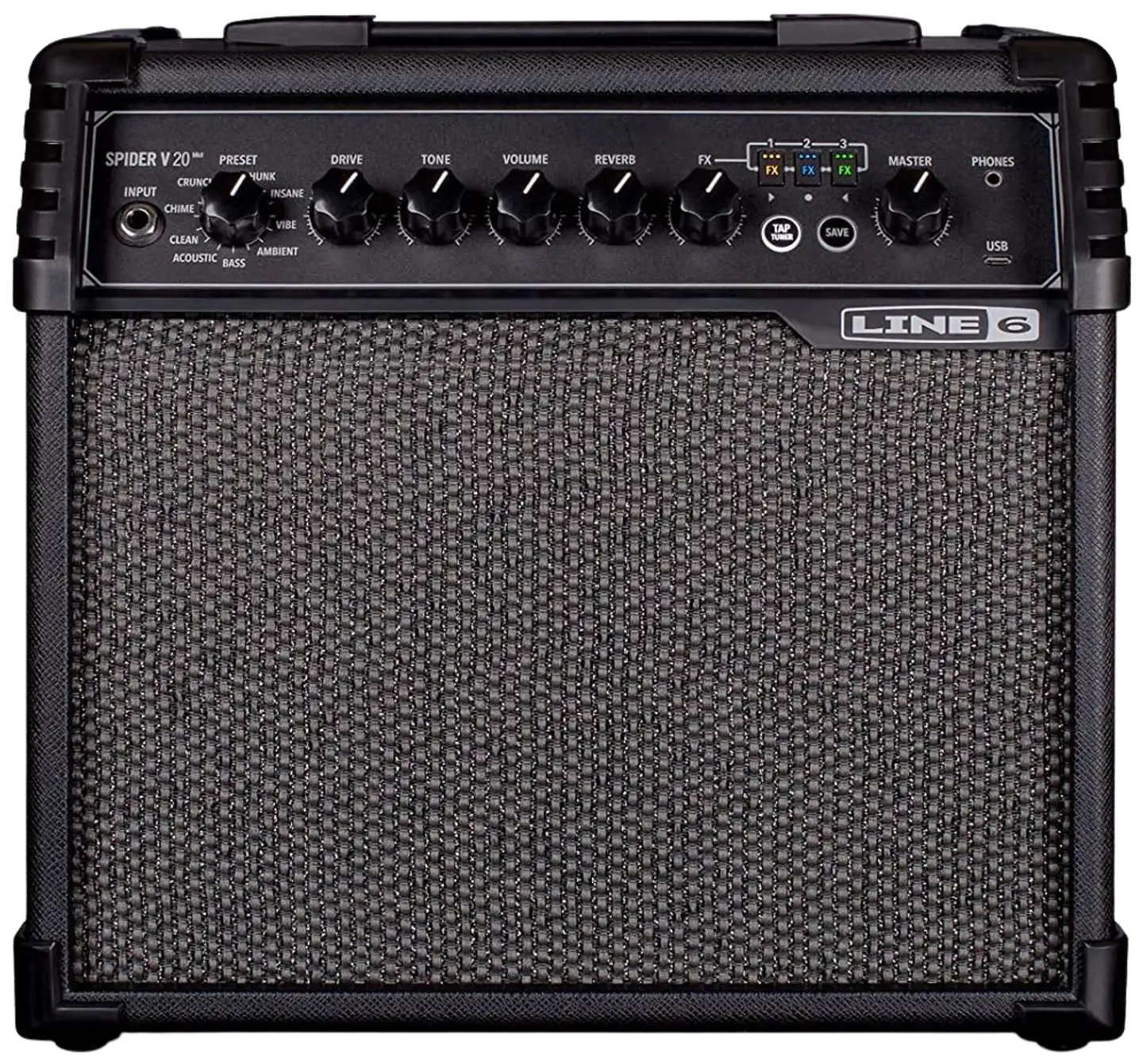 Line6 kitaravahvistin Spider V 20 II