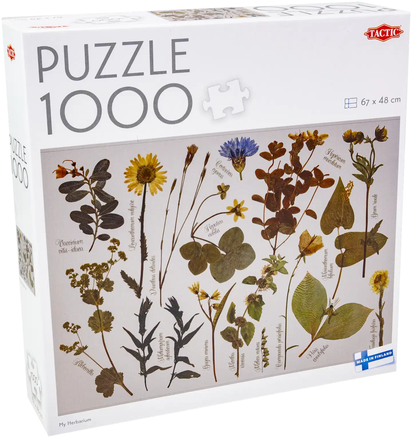 Tactic Palapeli Puzzle Lovers My Herbarium 1000 palaa - 3