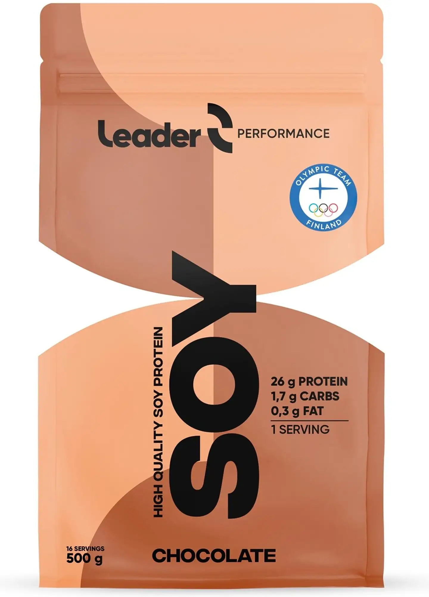 Leader Performance Soy Chocolate soijaproteiinijuomajauhe 500 g