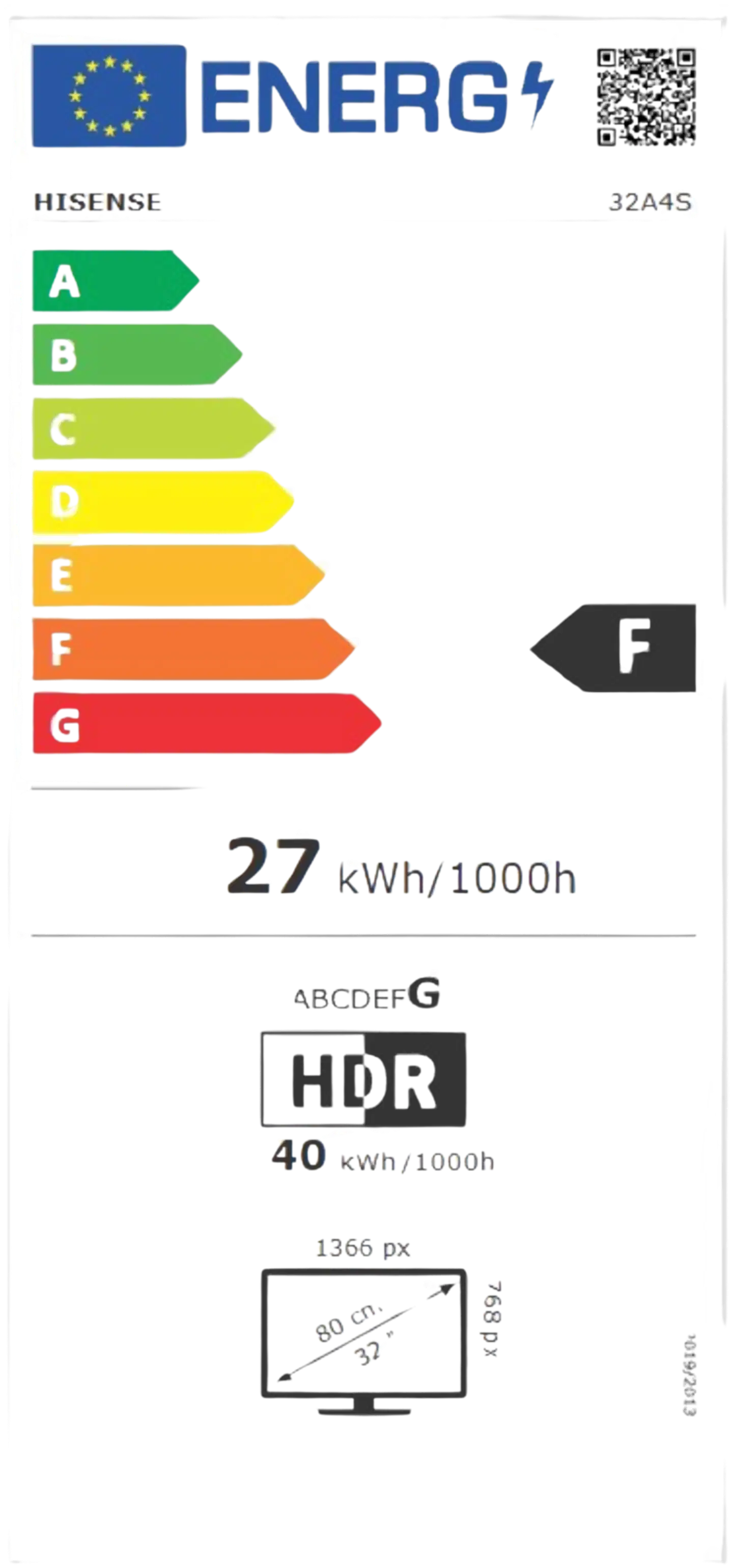Hisense 32" Smart LED TV 32A4S - 6