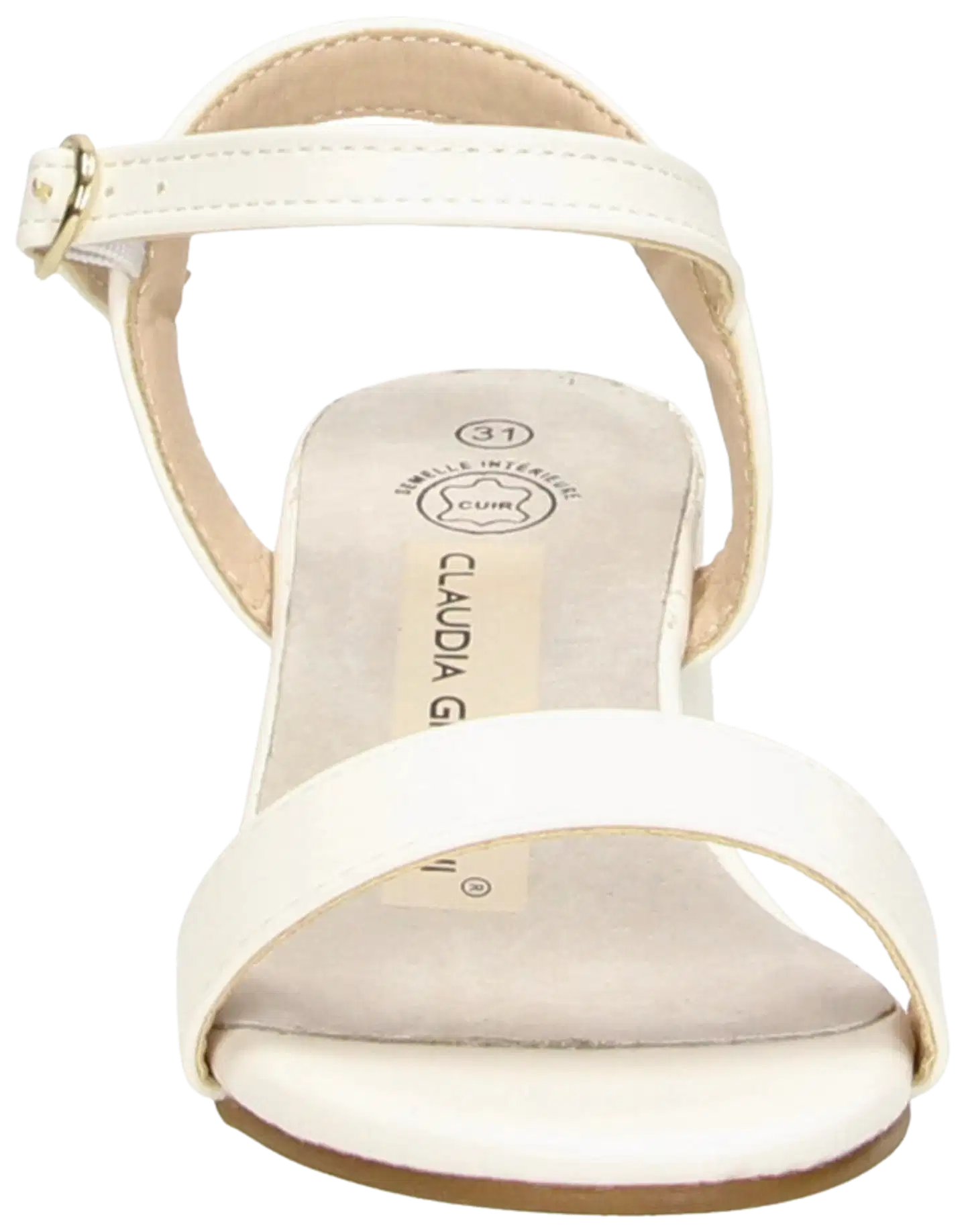 Claudia Ghizzani lasten juhlasandaalit 1FS0221102 - white - 3