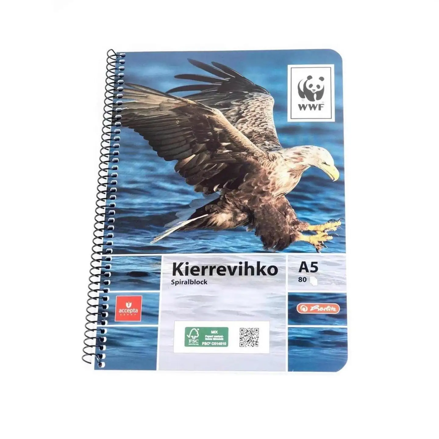 WWF Kierrevihko A5/80 FSC paperia