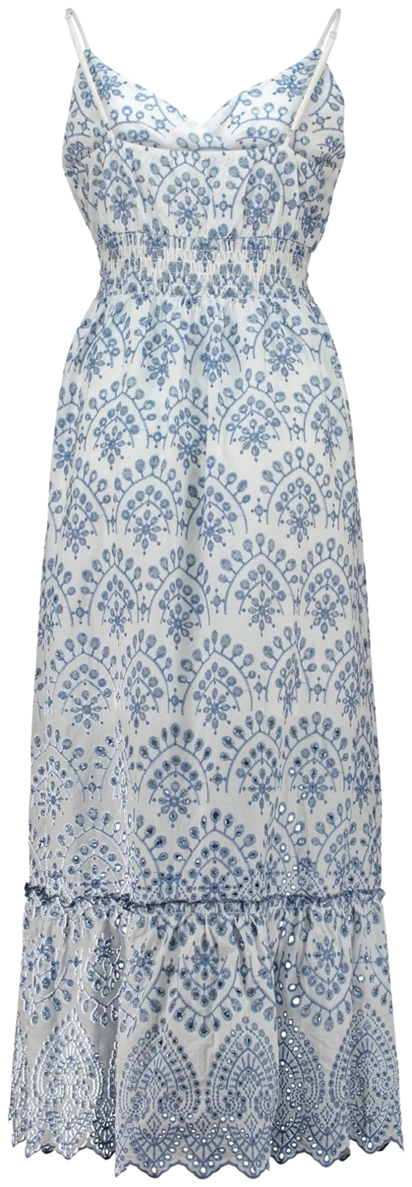 Hailys naisten mekko Fa44lena - White/blue - 3