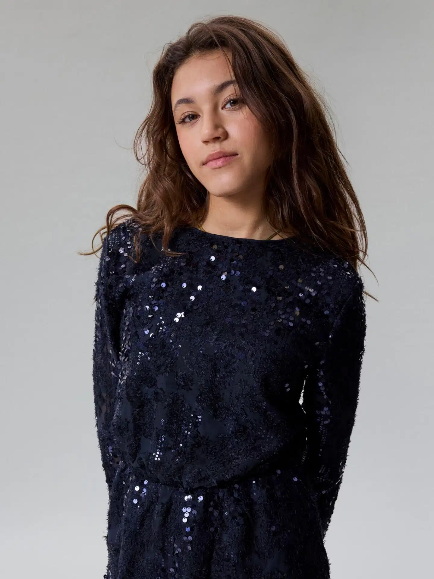 LMTD lasten paljettimekko - Night Sky - 3