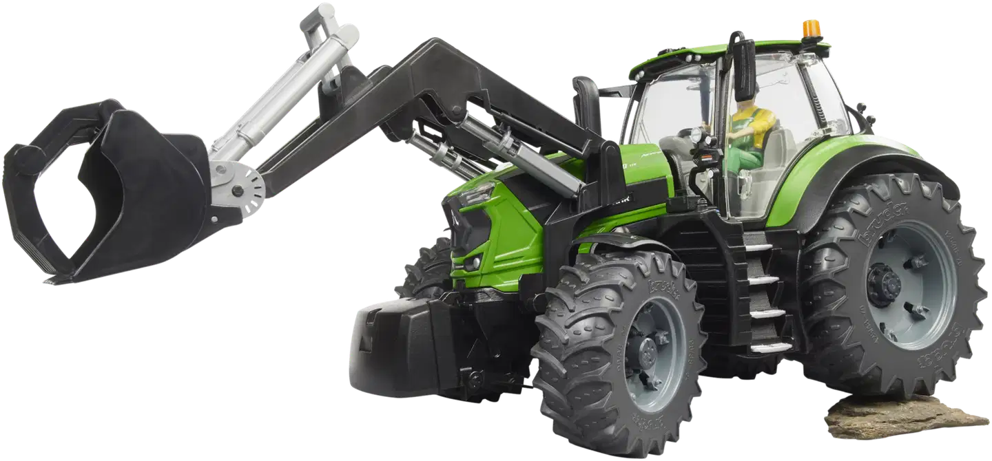 Bruder lelu Deutz 8280 TTV traktori etukuormaajalla - 4