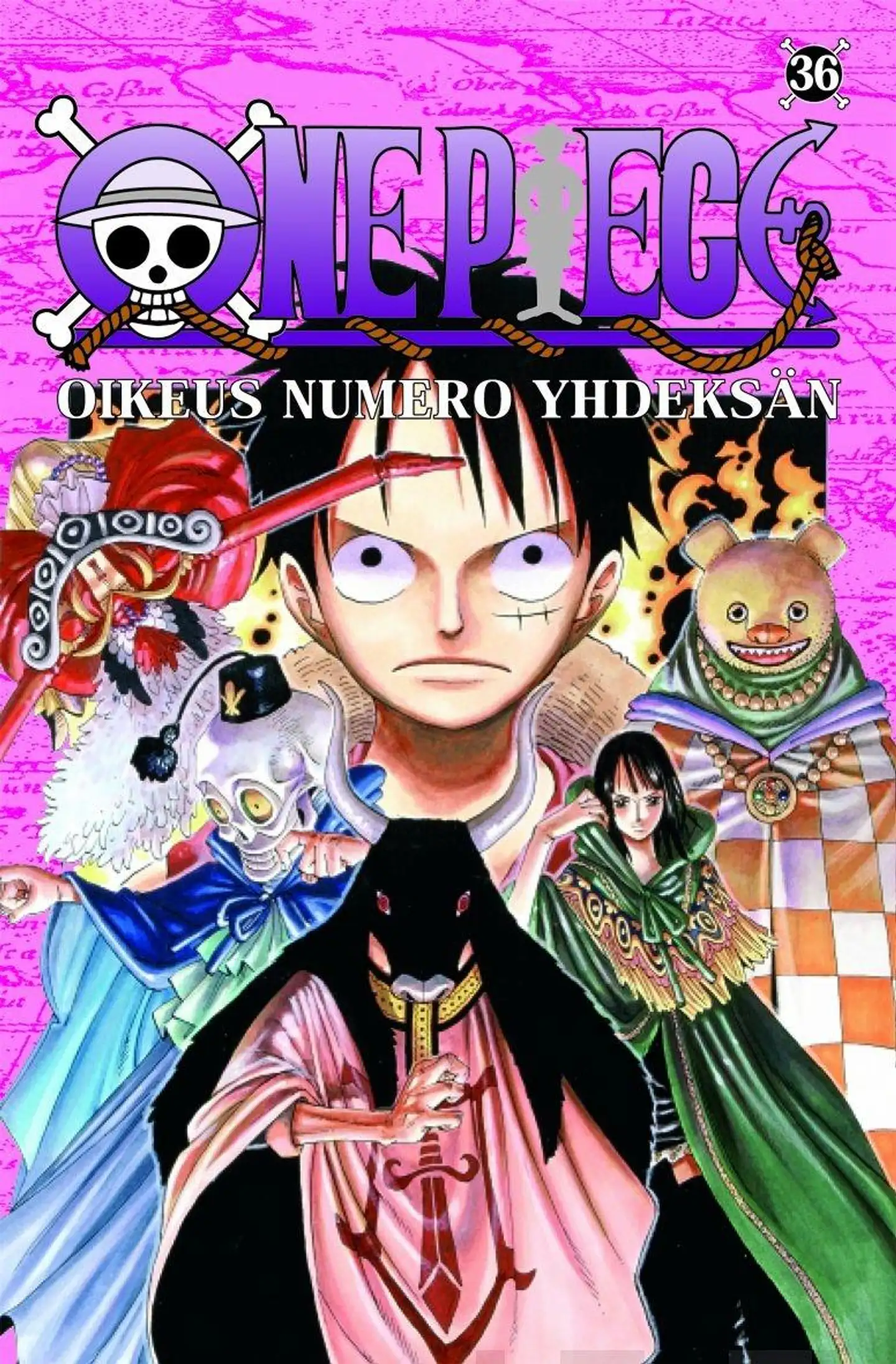 Oda, One piece 36 - oikeus numero yhdeksän