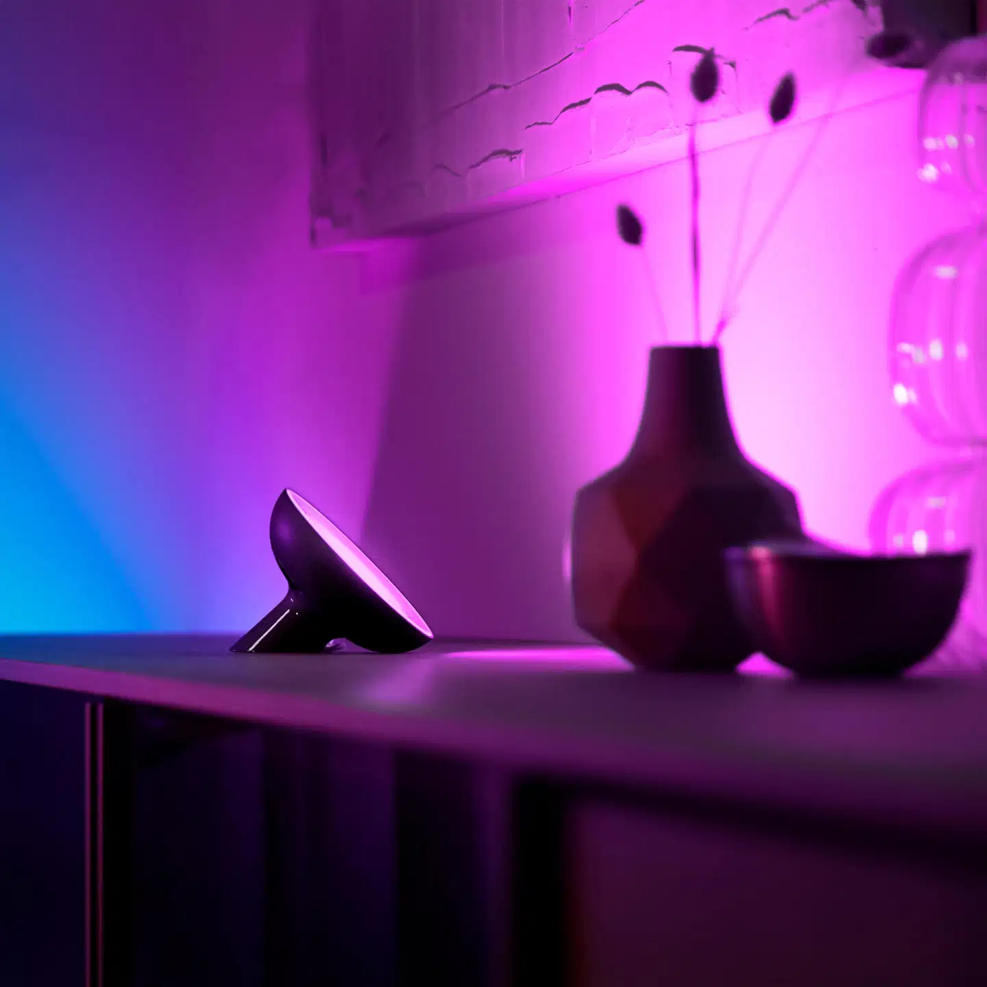 Philips Hue Bloom -pöytävalaisin 7W 2000-6500K 500LM musta - 5