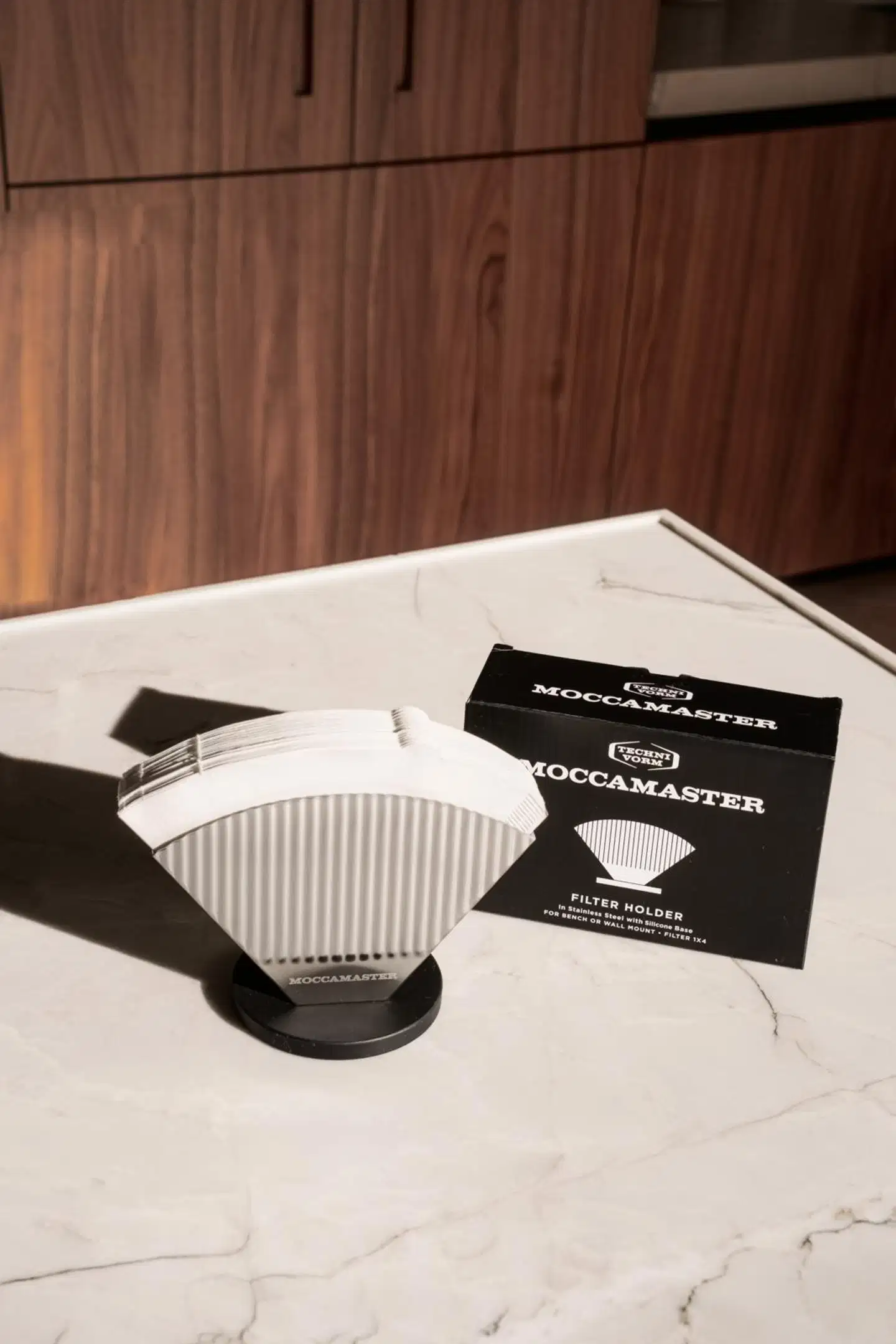 Moccamaster Design Suodatinpaperiteline ruostumaton teräs - 3