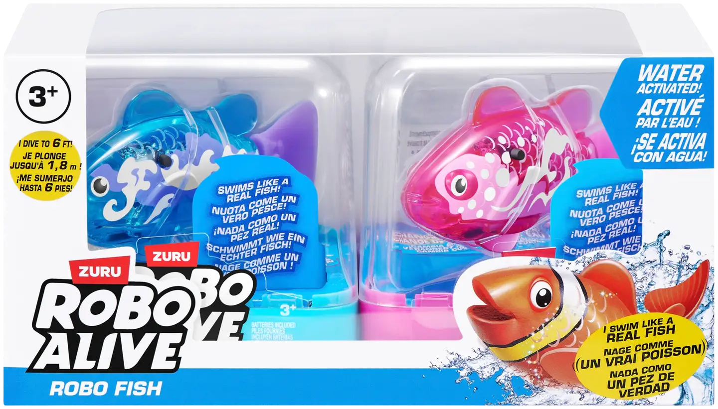 Robo Alive Robotic-uintikala 2-pack - 2