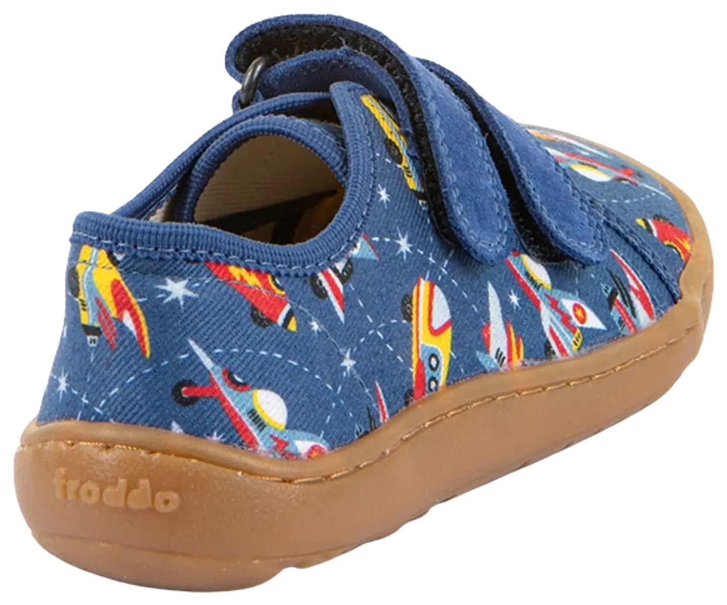 Froddo lasten paljasjalkakenkä Canvas - BLUE ELECTRIC - 4