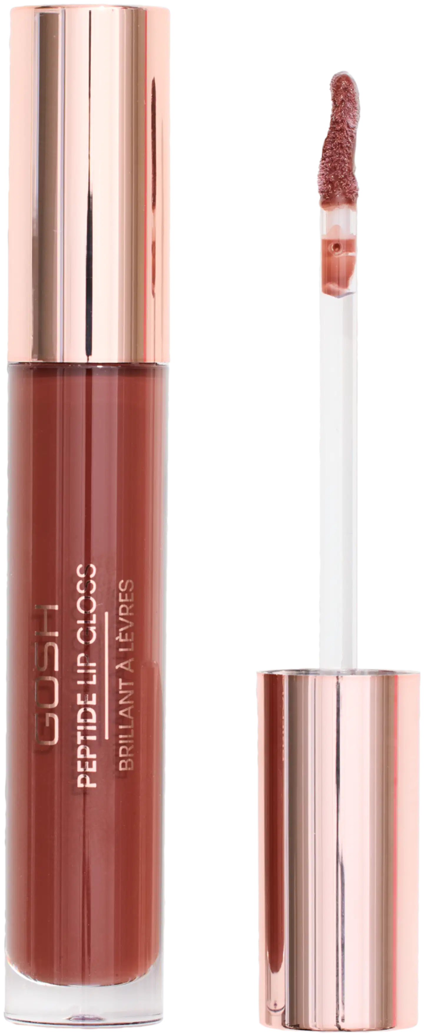 Gosh Peptide Lip Gloss 001 Diamond huulikiilto 7ml - Brownie - 2