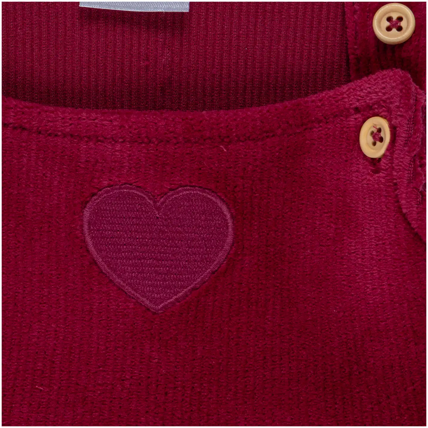 Ciraf vauvojen liivimekko veluuria 250B262909 - Red Plum - 3