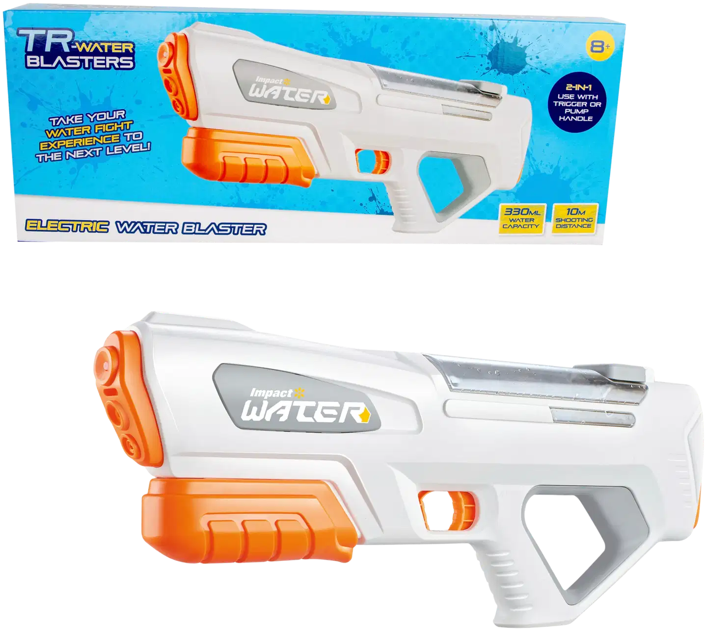 TR-E43 Elektroninen Vesipyssy Pumppukahvalla 330 Ml - 1