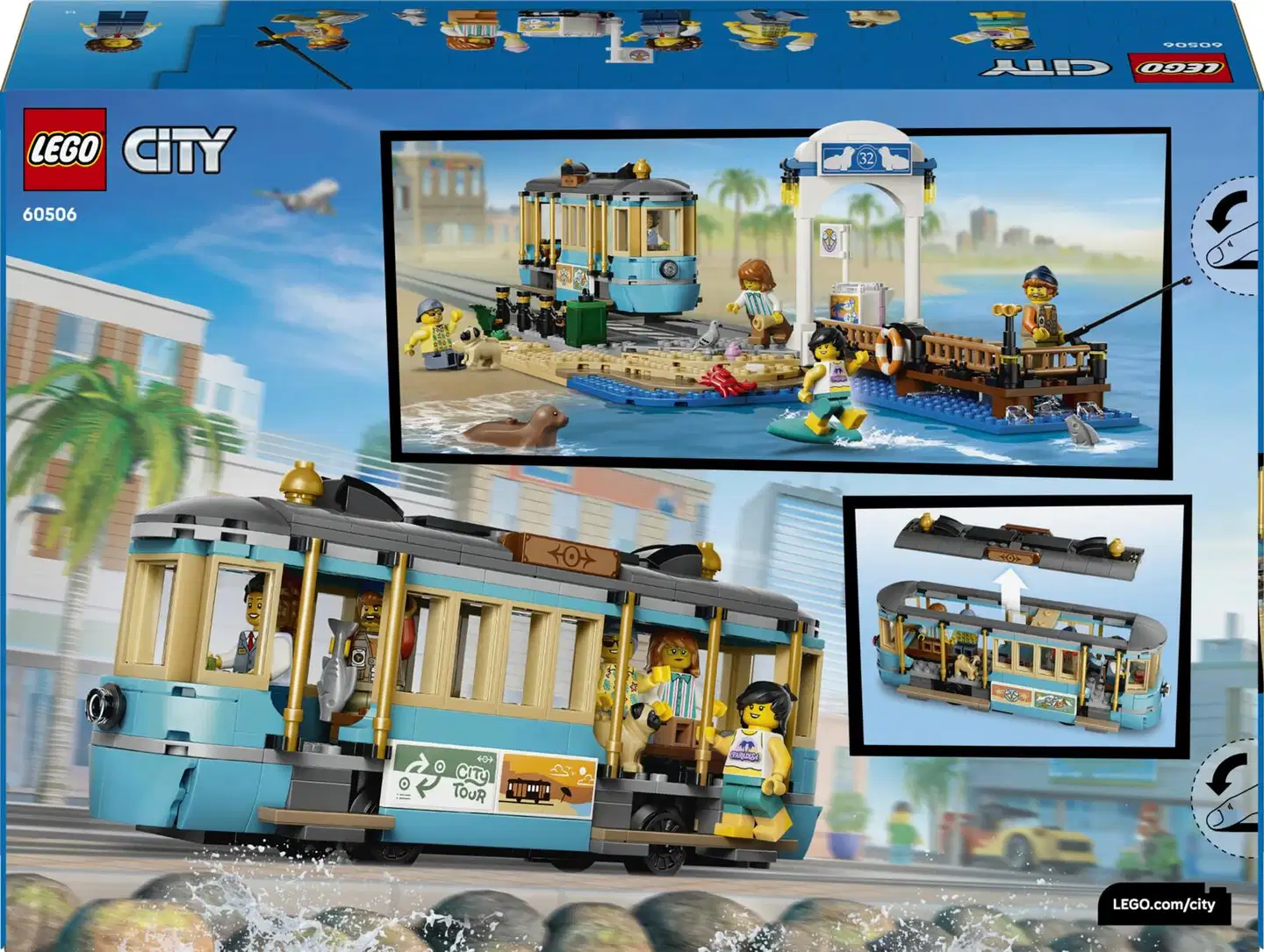 LEGO® City Trains 60506 Klassinen raitiovaunu - 4