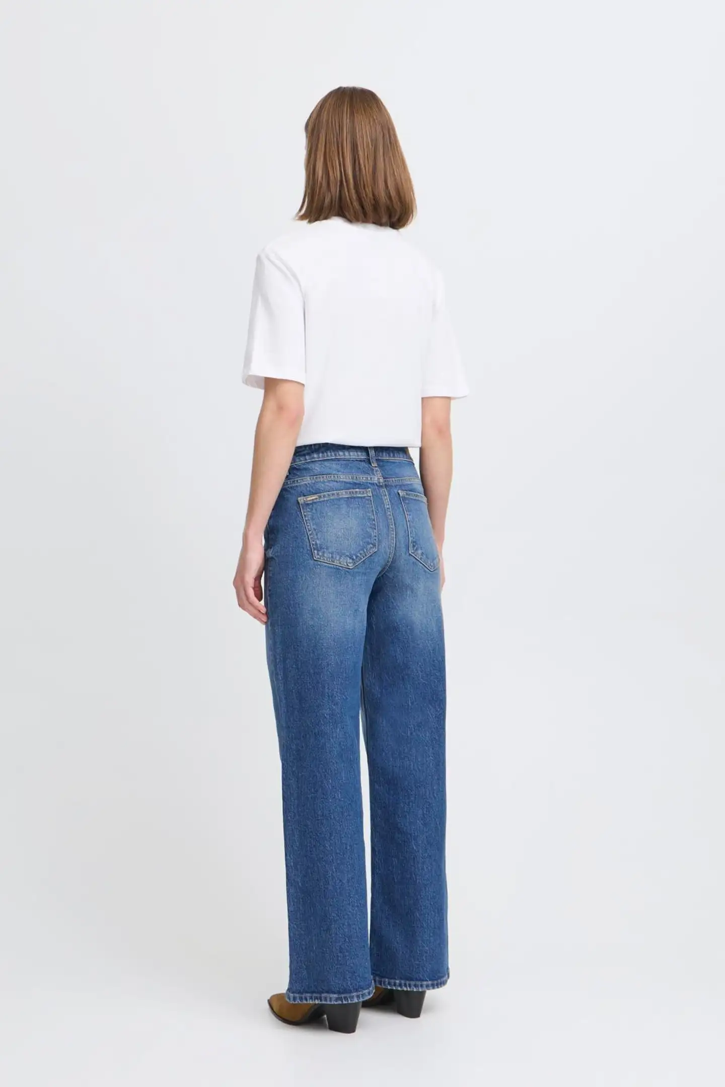 B.young naisten farkut Bykyjla - Indigo blue denim - 4