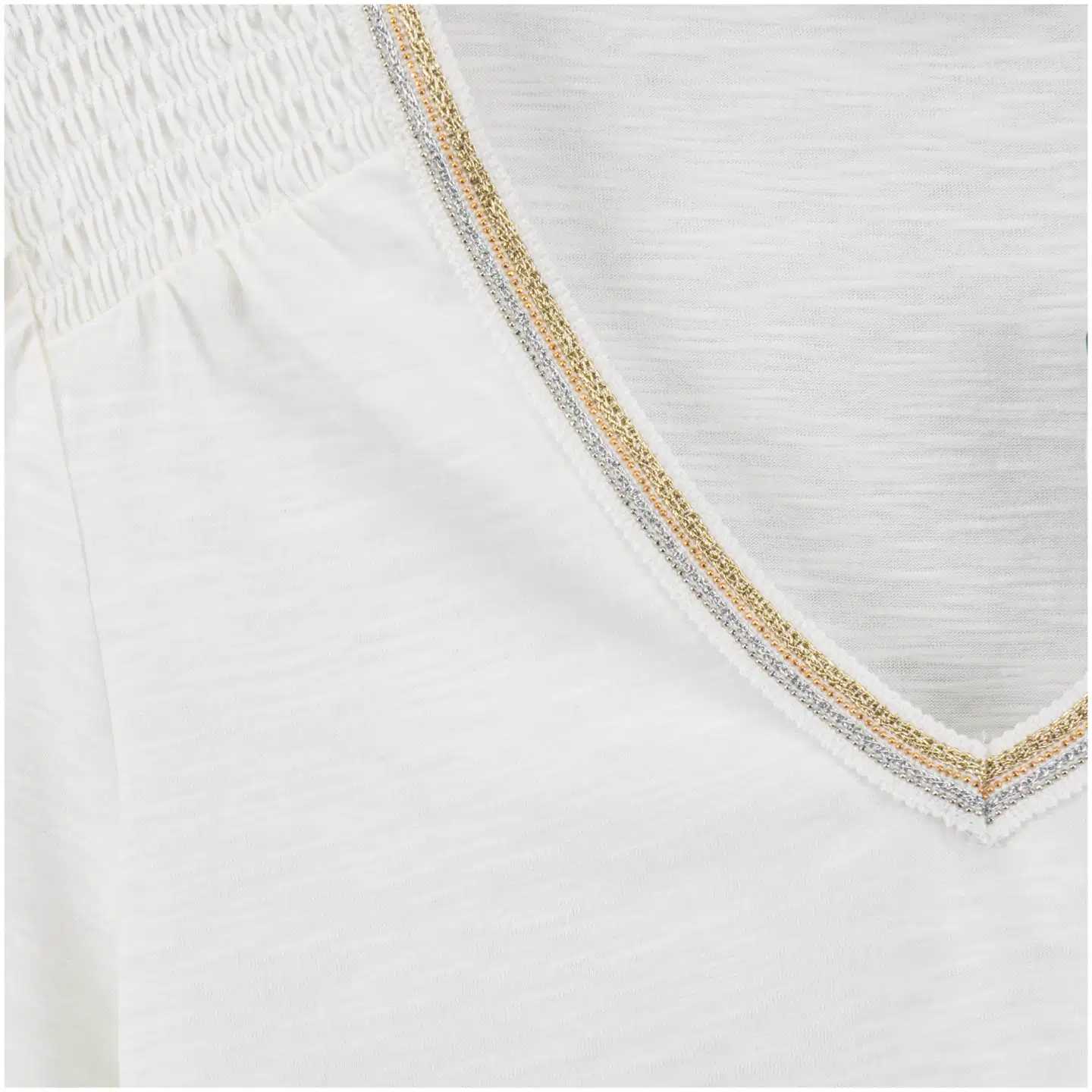 House naisten trikoopusero 213HP16142, D-mitoitus - WHITE - 3