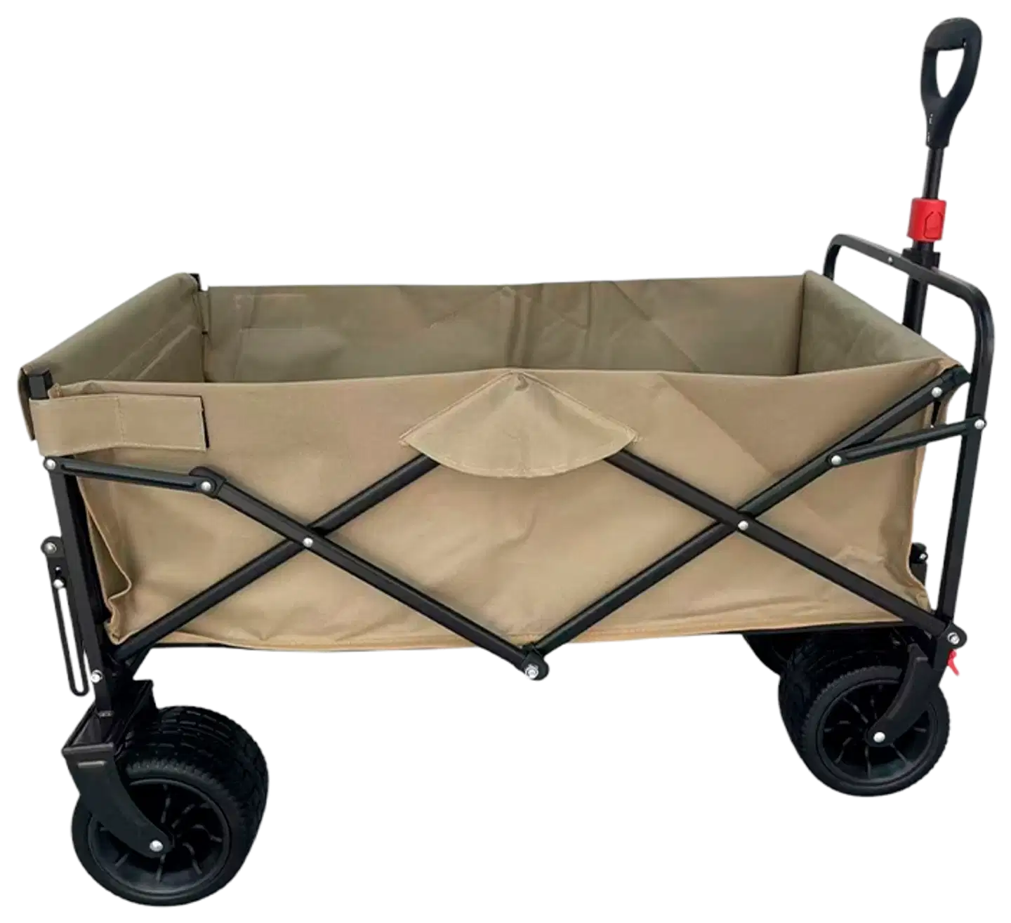 Fornorth puutarhakärry 115x61x105cm 100kg, beige - 2