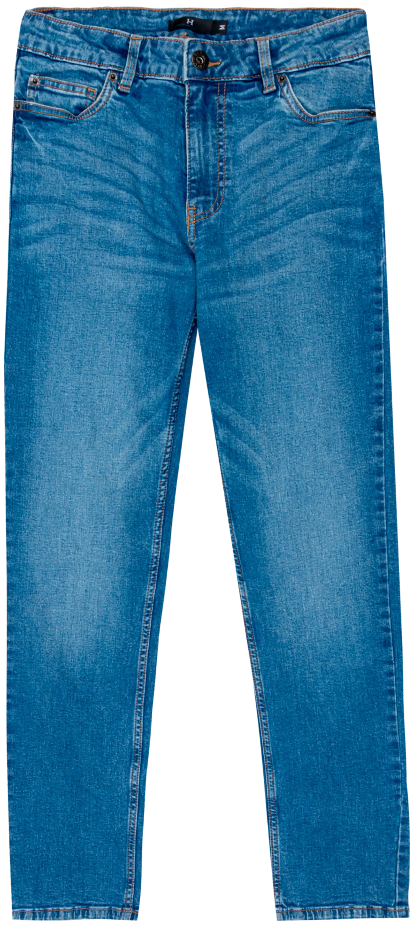 House naisten farkut Straight Fit - MID BLUE OPTION 2 - 1