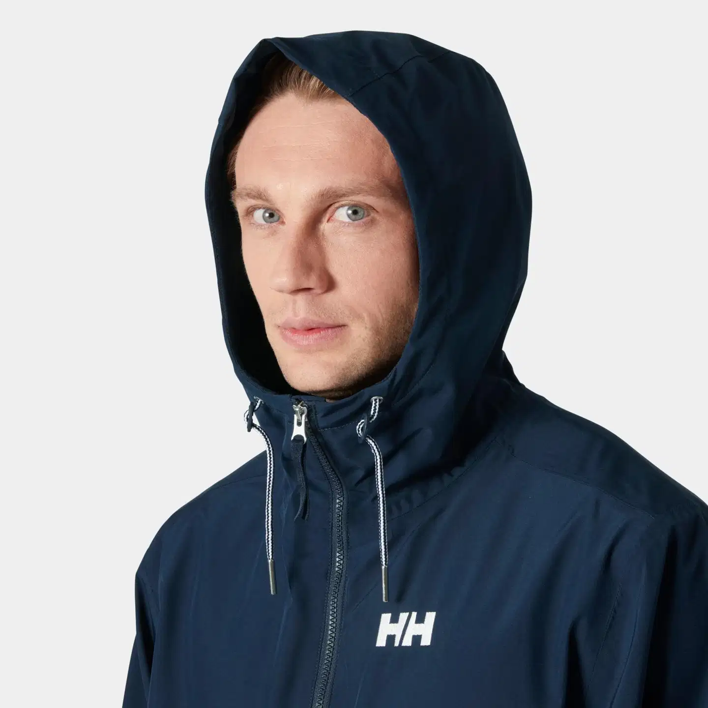Helly Hansen miesten ulkoilutakki Sandoy Rain 54320 - Navy - 5