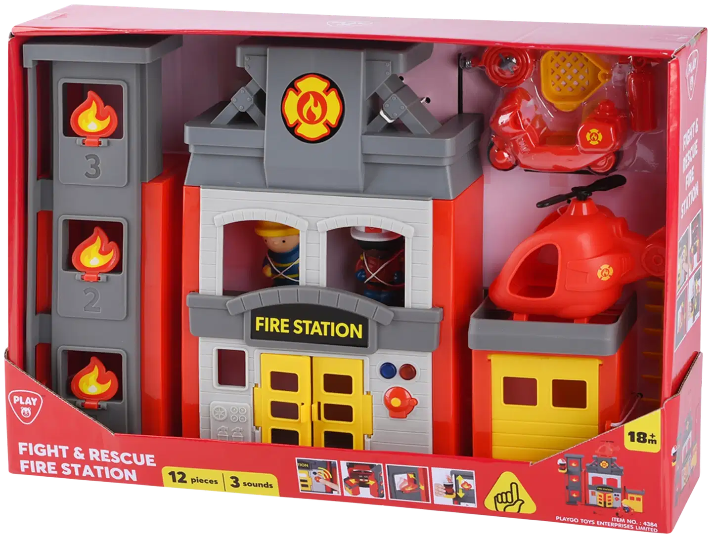 Playgo Flight & Rescue -pelastusasema 12 osaa