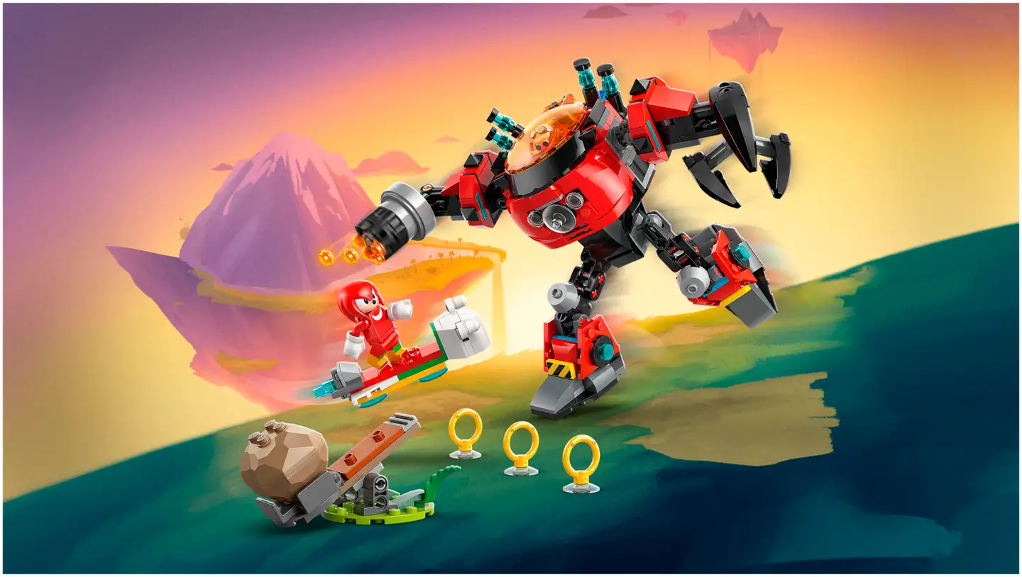 LEGO Sonic 77005 Knuckles vastaan Dr. Eggman ja Egg Crusher robotti - 5