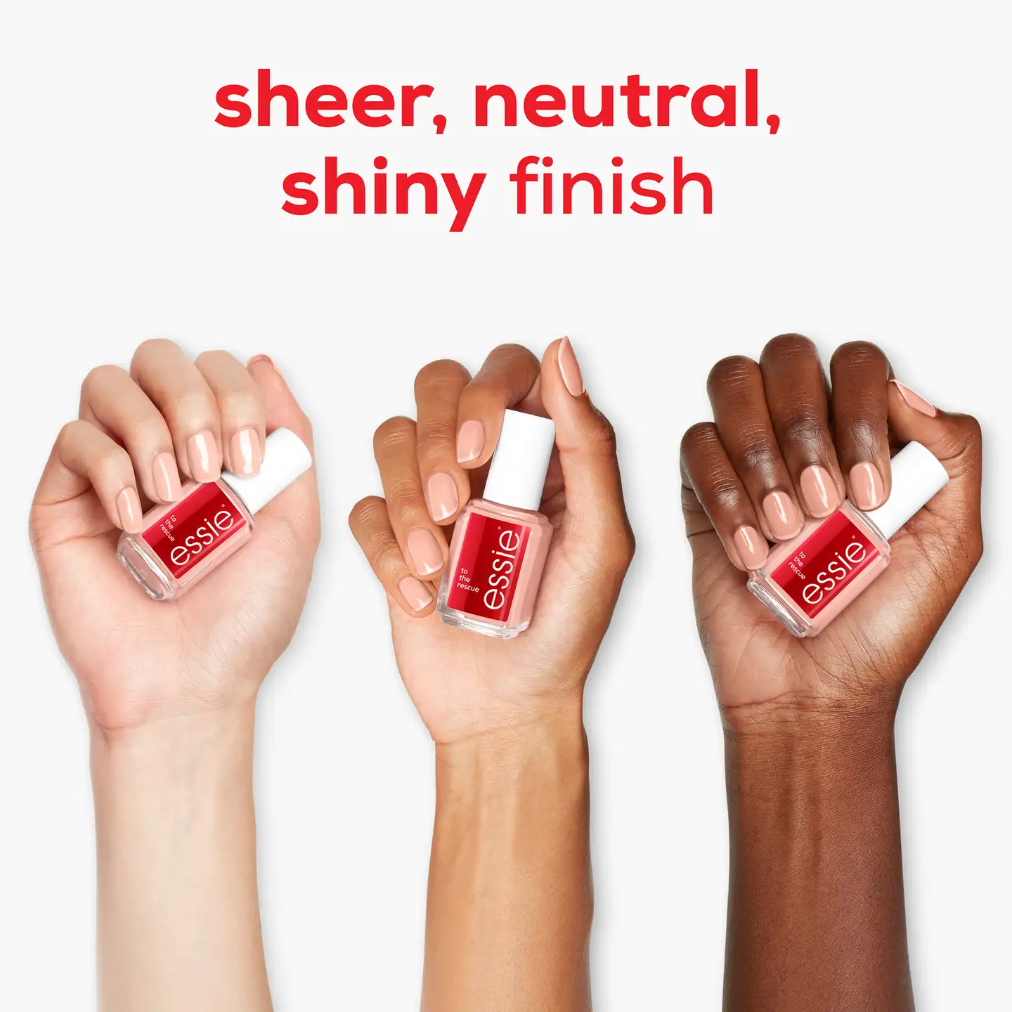 essie to the rescue kynsihoitotuote geelilakkauksen vaurioittamille kynsille 13,5 ml - 5